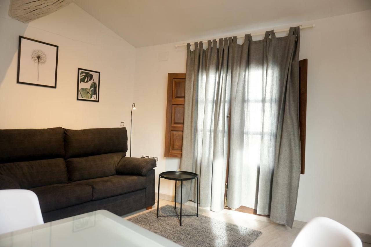 La Antigua Fonda Apartment Hervas Bagian luar foto
